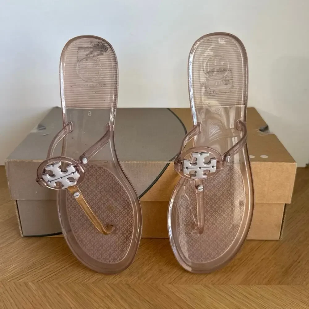 Tory Burch Mini Miller Women Slip On Sandals- SZ 9